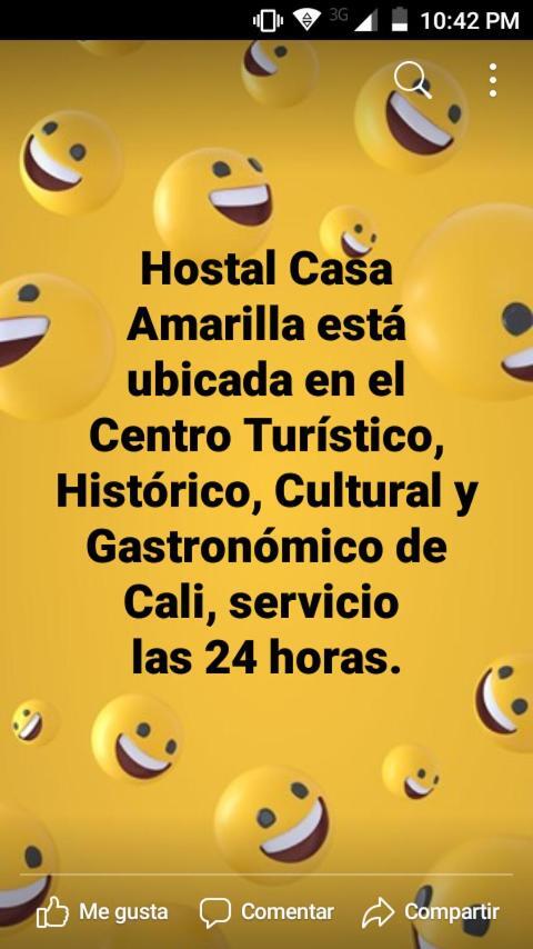Hostal Casa Amarilla Cali Dış mekan fotoğraf